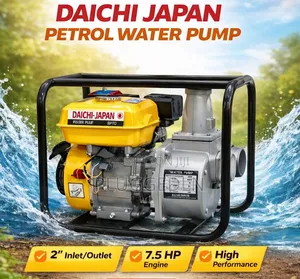 Daichi Japan 2-Inch Petrol Water Pump (Model Wp20).