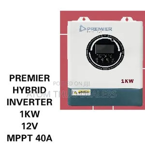 Premier Hybrid Inverter 1kw 12v MPPT 40a