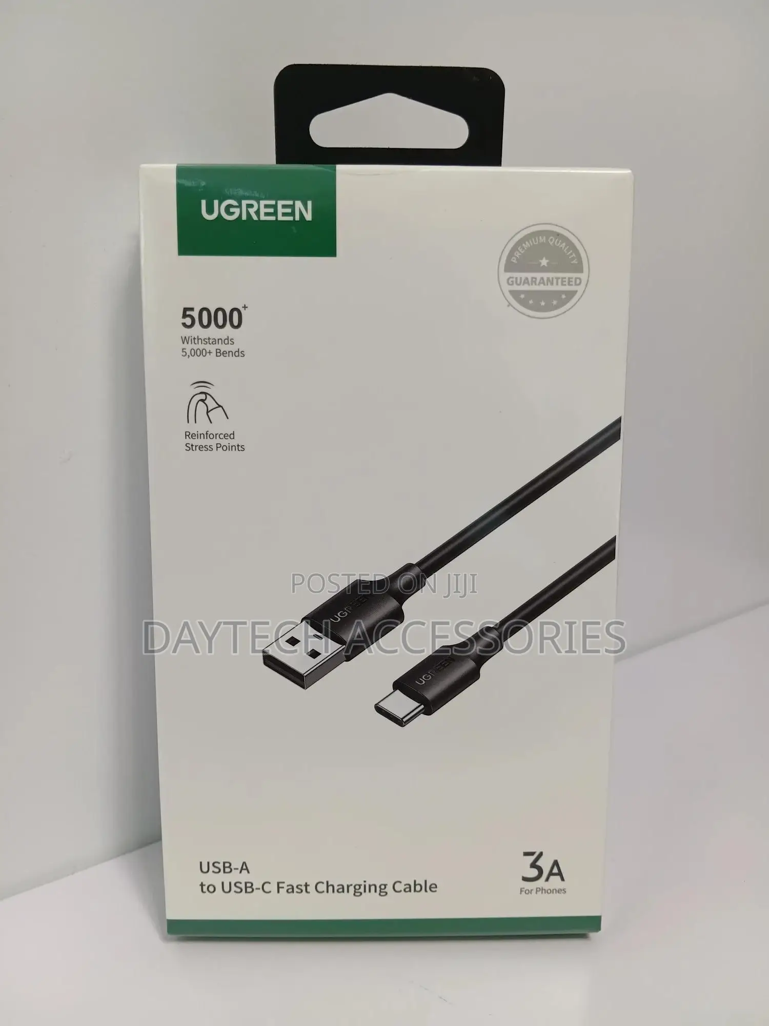 Ugreen Usb-a to Usb-C 3.0 Fast Charging and Data Cable.