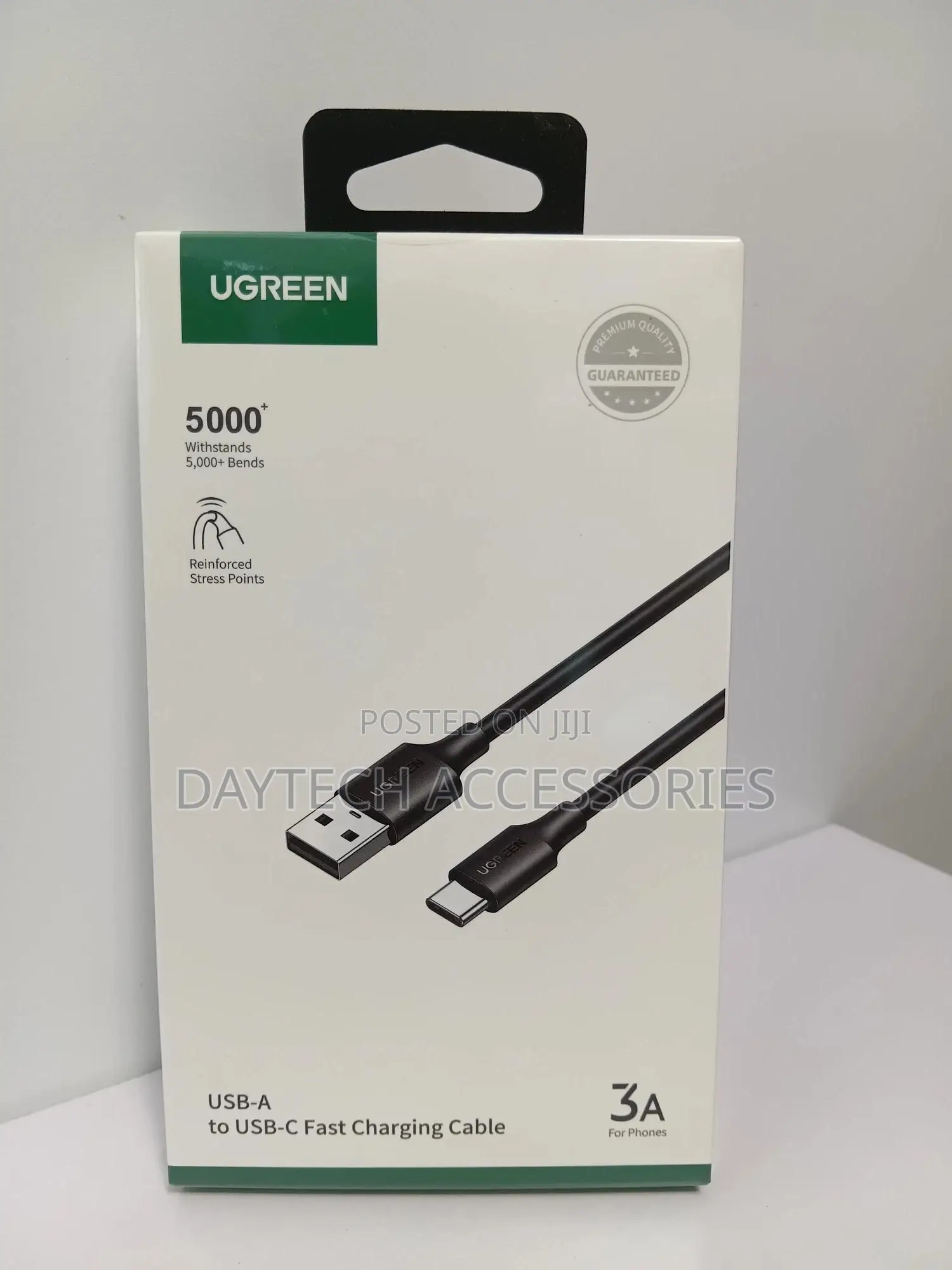 Ugreen Usb-a to Usb-C 3.0 Fast Charging and Data Cable.