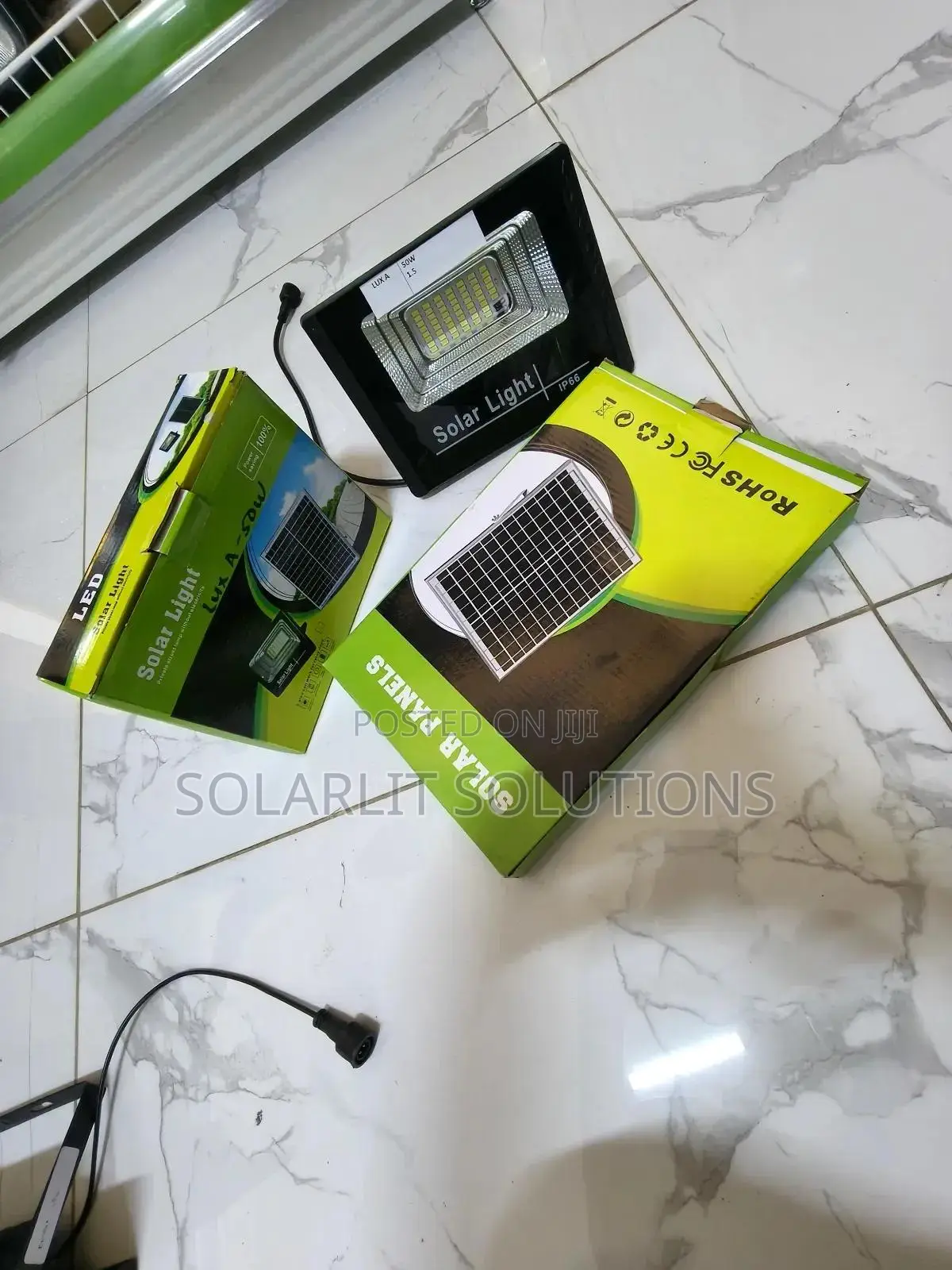 Illuminate Every Corner With This 50w Solar Floodlight