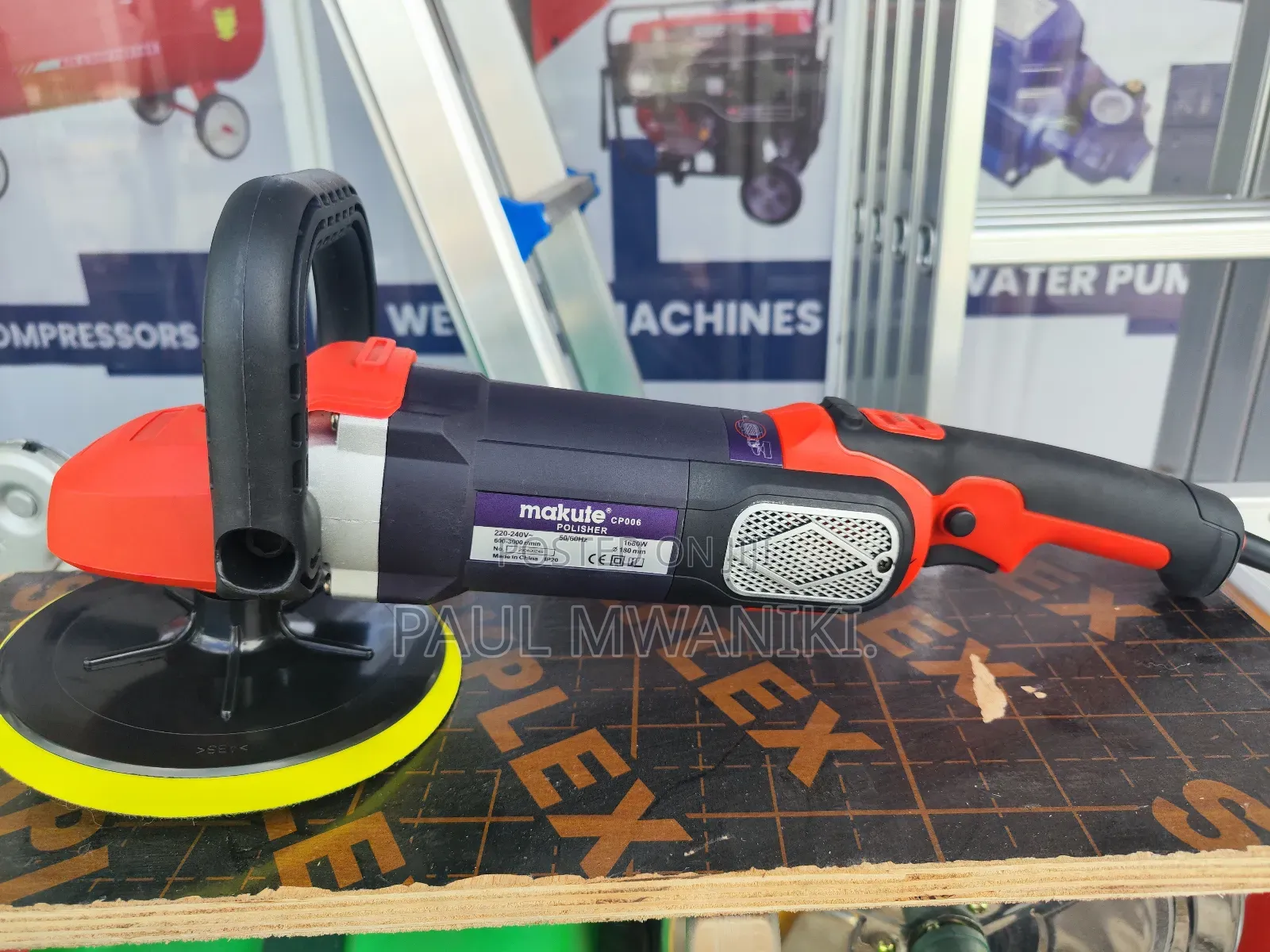 Makute 180mm Professional Angle Polisher