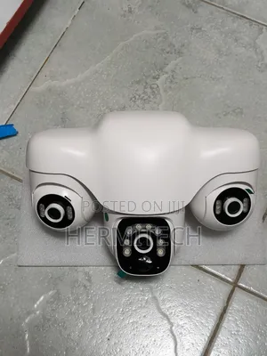 Solar Camera With Triple Lens Screen Different 4g Smart