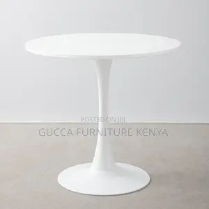 White Round Marble Reception Dining Table