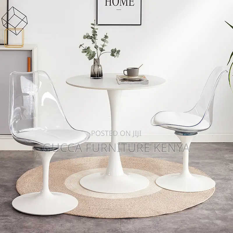 White Round Marble Reception Dining Table