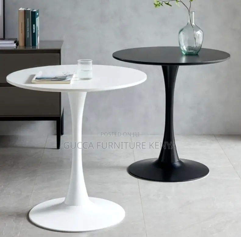 White Round Marble Reception Dining Table
