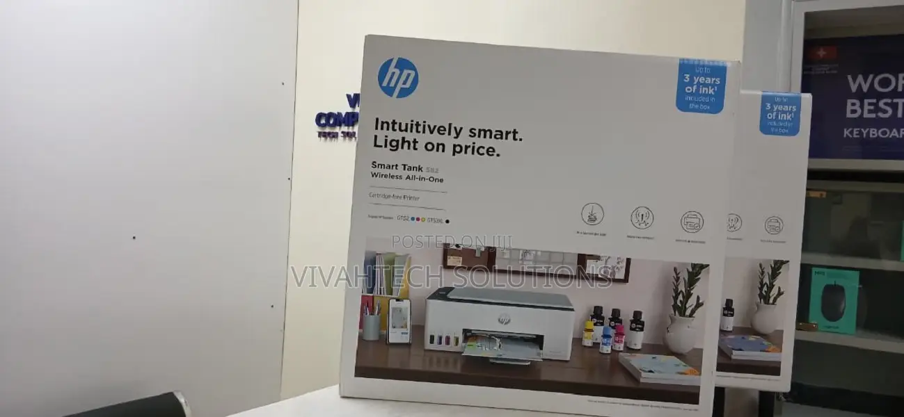 Hp 582 All-in-One Printer Effortless Printing,Scanning and Copying