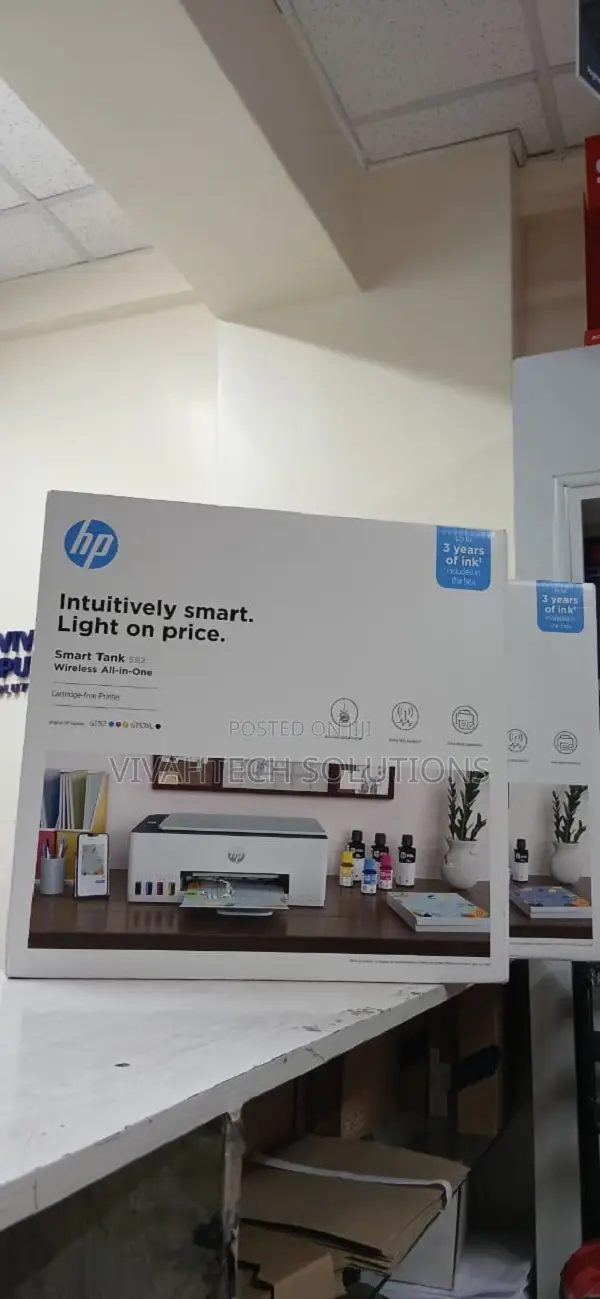Hp 582 All-in-One Printer Effortless Printing,Scanning and Copying