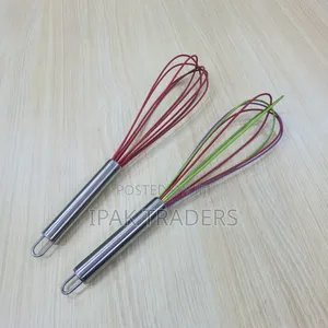 *Silicone Stainless Steel Whisk* **