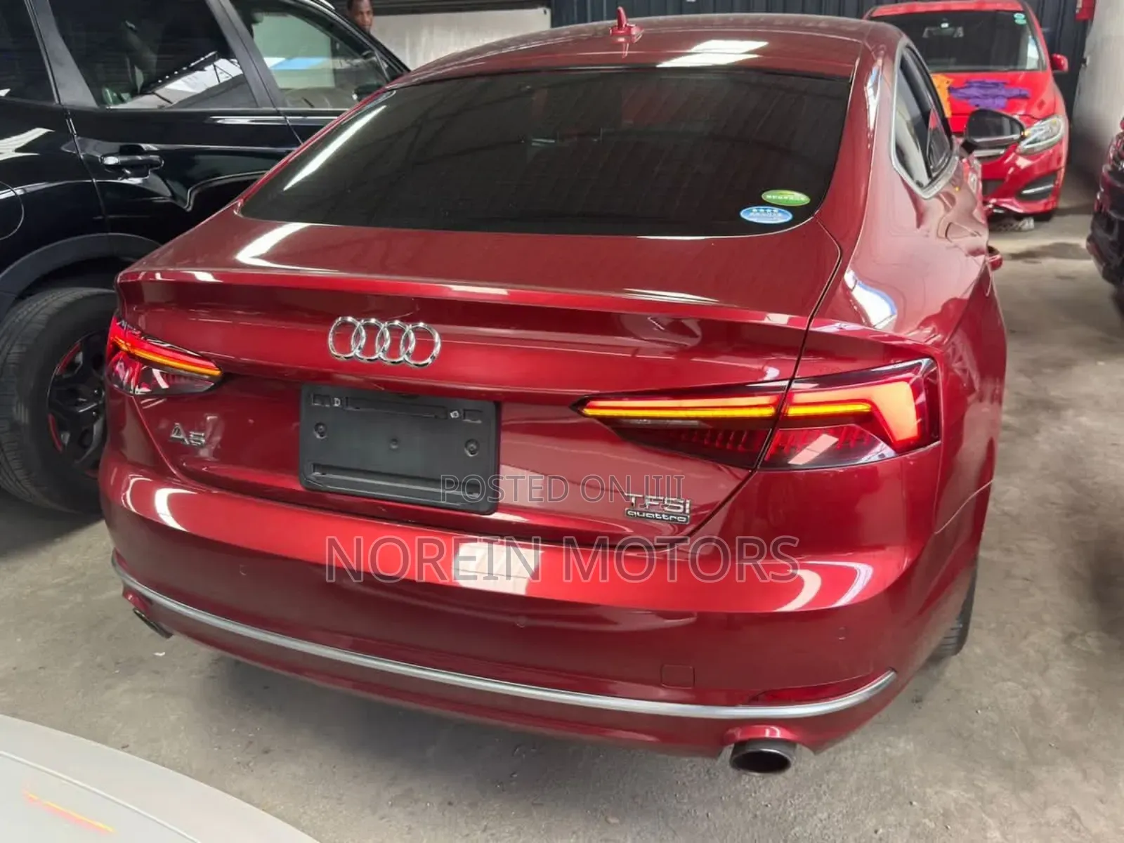 Audi A5 2018 Red