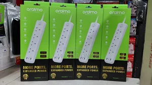New Oraimo Ows-U351 Powerhub C 4-Ac 3-Usb Power Extension Cable 2m