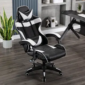 Home Office Gaming Chair : Ergonomic Leather Gaming Chair