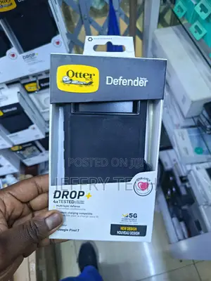 Lafeli Drop Proof Google Pixel 7 Otterbox Defender Series Black Case