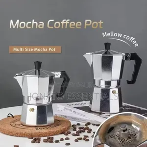 600ml Large Moka Pot Espresso Maker - 12 Cup Stovetop Mocha Pot