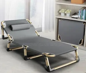 Outdoor Chair; Adjustable Foldable Portabl Bed for Ultimate Comfort