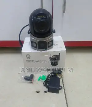 Affordable 4g V380 Dual Lens CCTV Camera Ac Powered