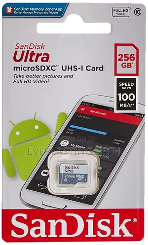 Sandisk Ultra Micro Sd 100mbps 256gb