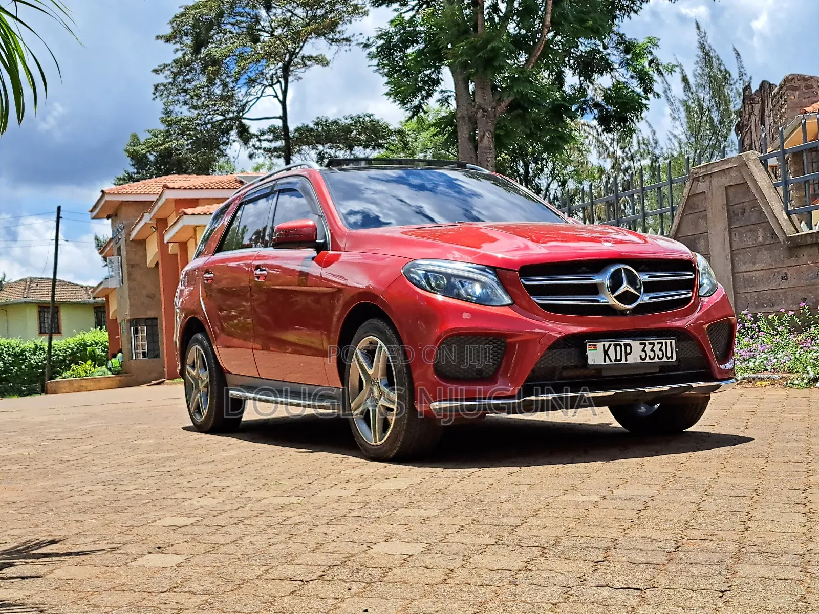 Mercedes-Benz GLE-Class GLE 350d 4MATIC 2016 Red