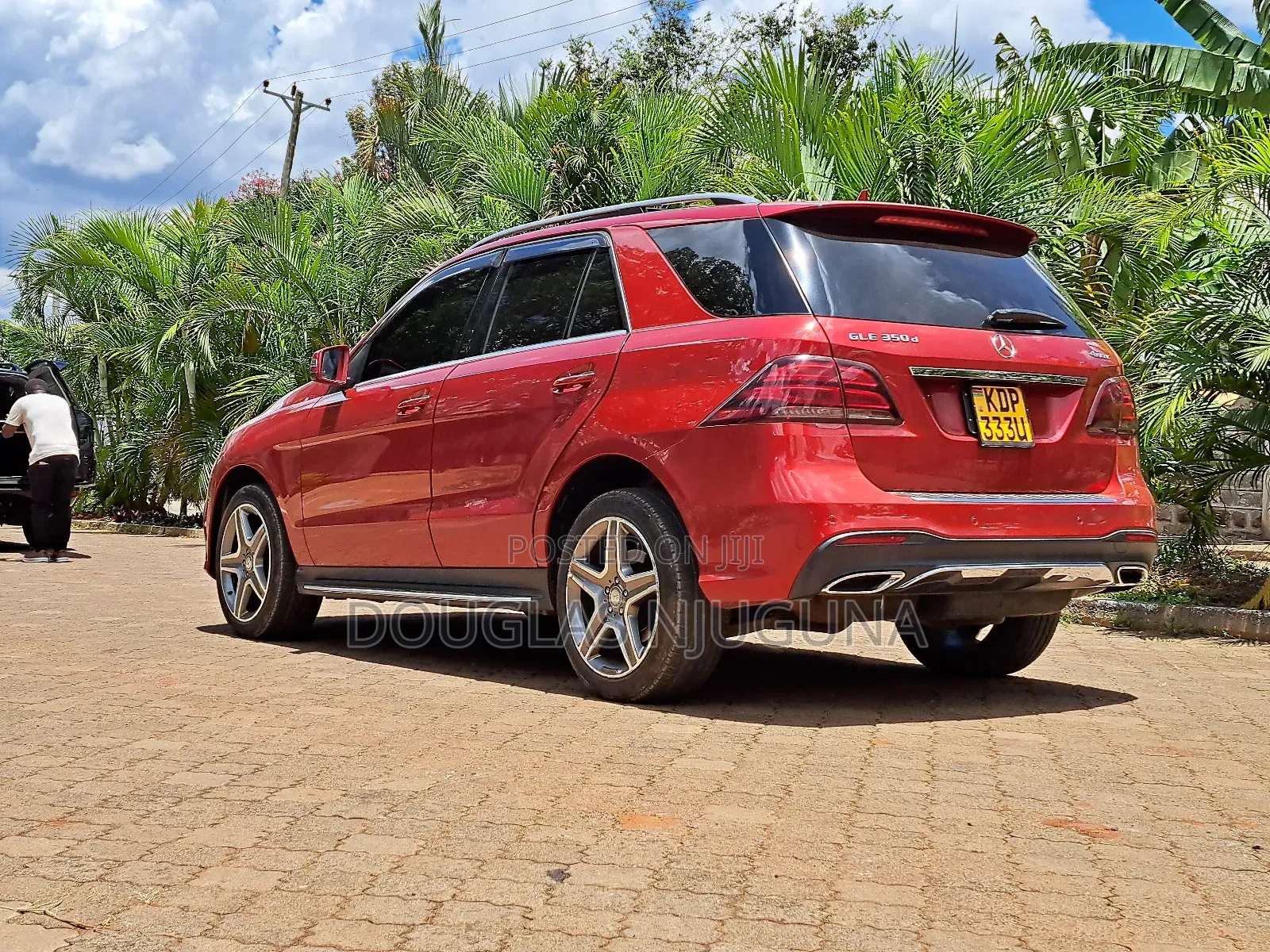 Mercedes-Benz GLE-Class GLE 350d 4MATIC 2016 Red