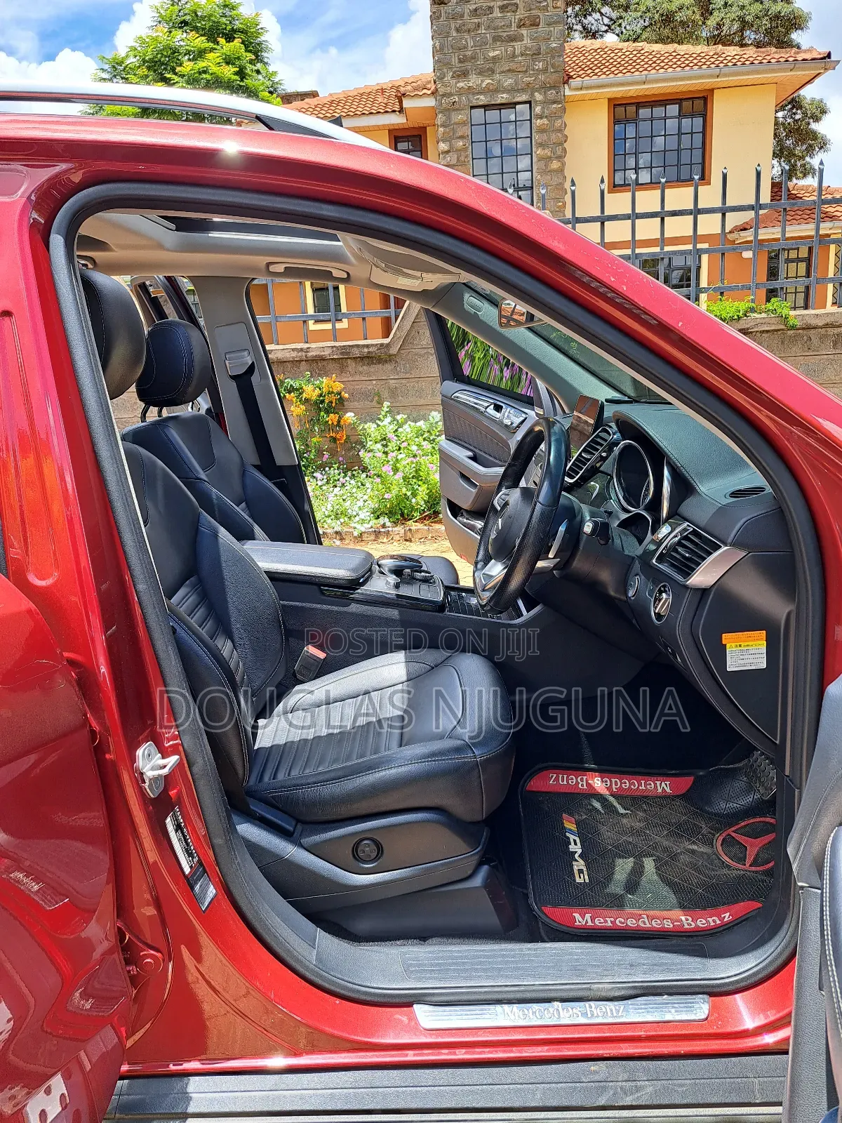 Mercedes-Benz GLE-Class GLE 350d 4MATIC 2016 Red
