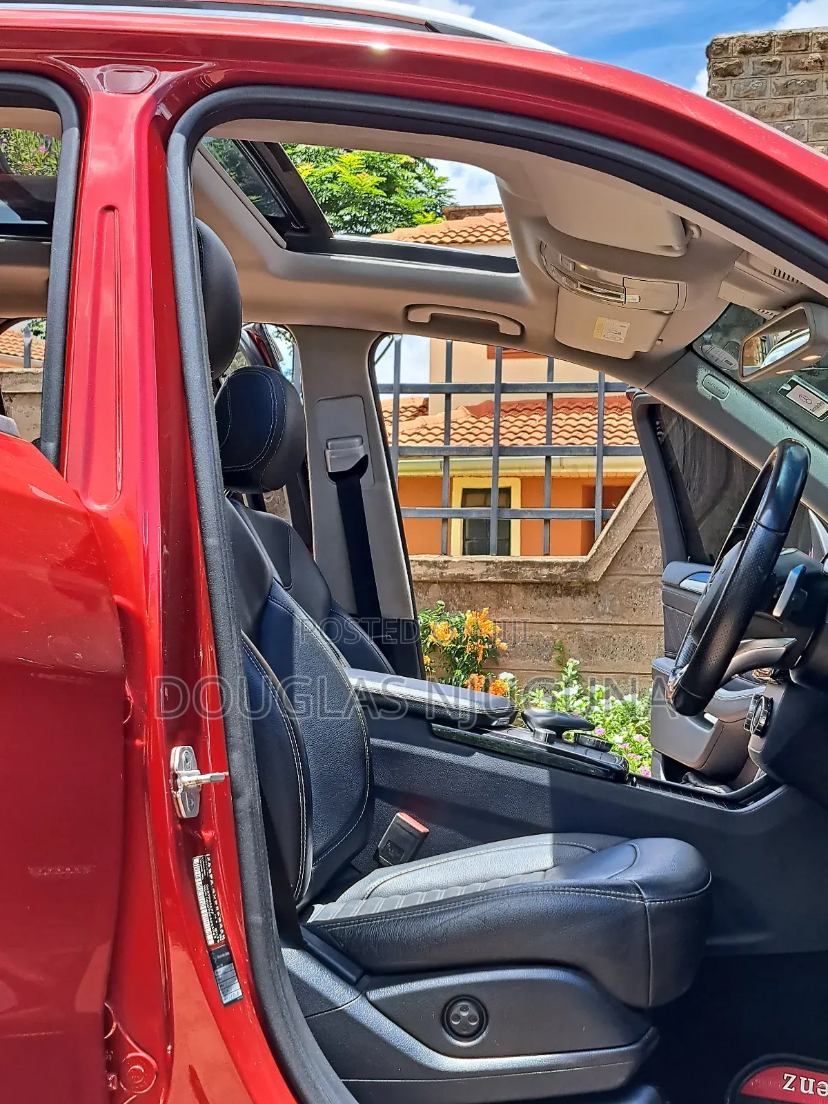 Mercedes-Benz GLE-Class GLE 350d 4MATIC 2016 Red