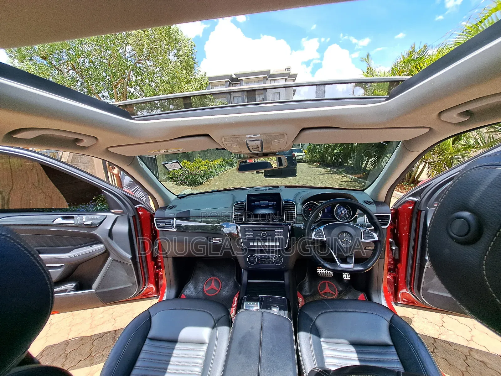 Mercedes-Benz GLE-Class GLE 350d 4MATIC 2016 Red