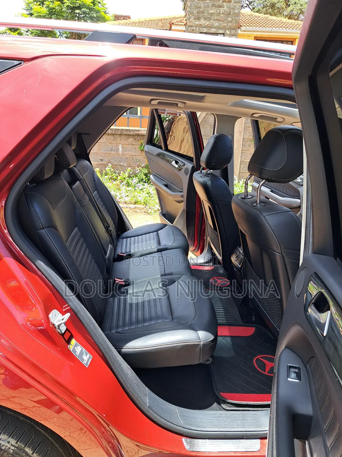 Mercedes-Benz GLE-Class GLE 350d 4MATIC 2016 Red