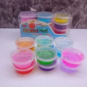 12 PCS Kids Fun Slime/ Crystal Mud