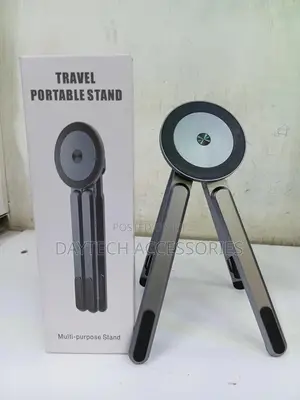 Portable Metal Stand for Laptop, iPhone, and iPad, With Magsafe
