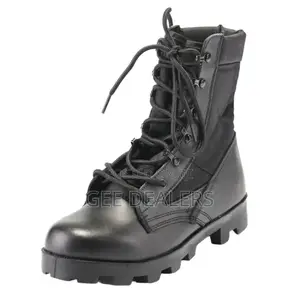Black Military Boots,Size 40-45