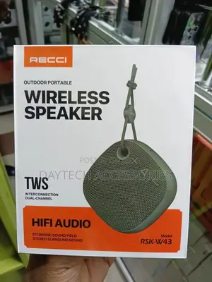 Recci RSK-W43 Outdoor Portable Wireless Speaker Hi-Fi 5w 1200mah.