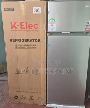 206 Litres Klec Double Door Refrigerator
