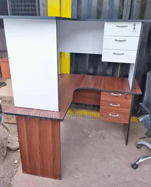 L Shape Office Desk – Home Office Productivity Desk