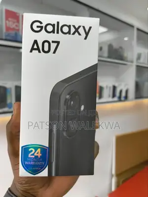 New Samsung Galaxy A07 4G 128 GB Black