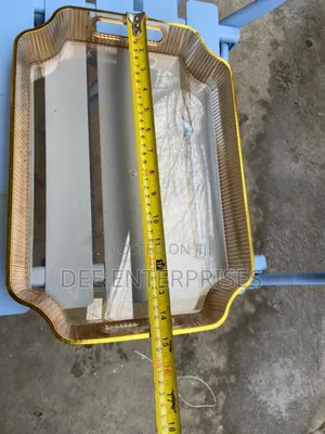 Nordic /Luxury Gold Rimmed Tray