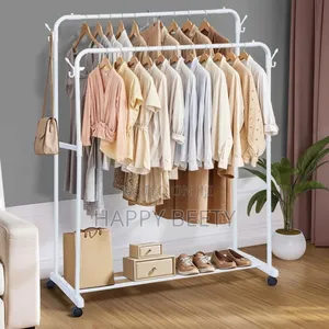 *Double Rail Clothes Rack