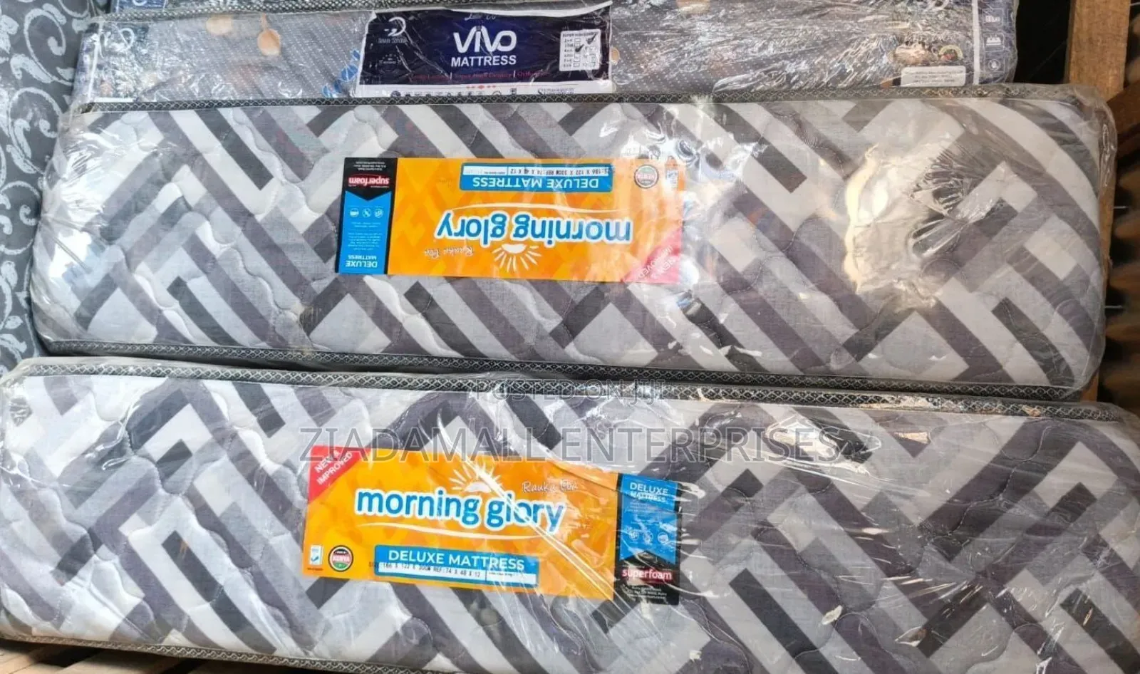 Morning Glory Medium Density Mattress (4x6, 12”)