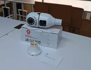 V380 PTZ Bulb Wifi Dual Lens Camera