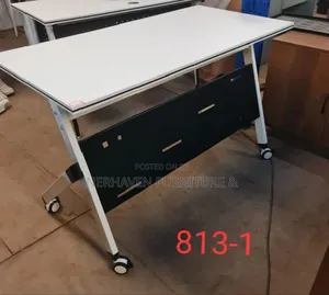 Foldable Study Office Desk – Space-Saving Workstation