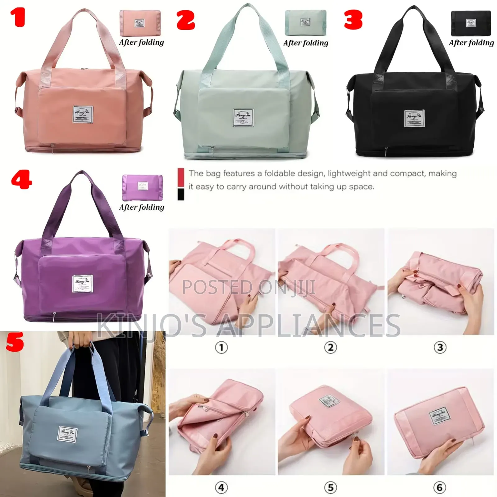 Waterproof Foldable Expandable Bag