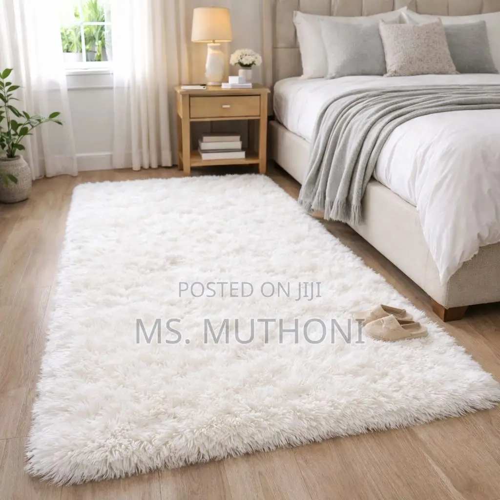 Soft Fluffy Dada Bedside Carpets for Bedside/ Living Room
