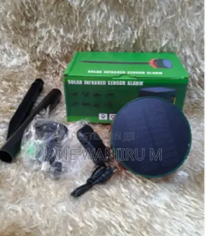 User Friendly Solar Infrared Sensor Alarm