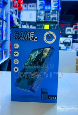 Blue Game Console R36s Brand New