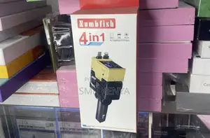 4 in 1 Car Charger With Retractable Cable