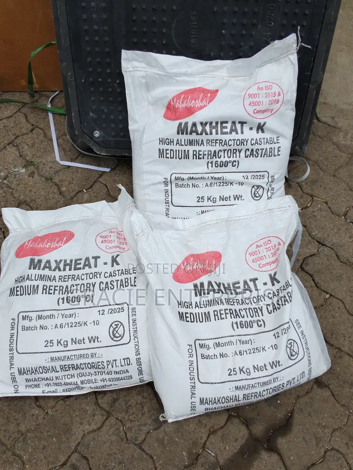 25kgs- Firebrick Cement