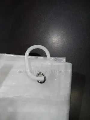 Shower Curtains With Rings Available