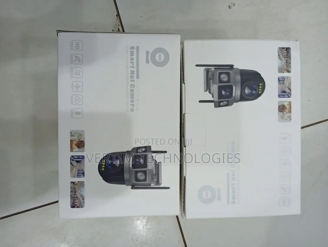 V380 4g Ac Dual Lens Outdoor Security Camera
