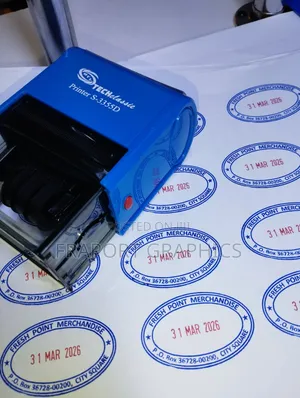 Oval Selfinking Stamp