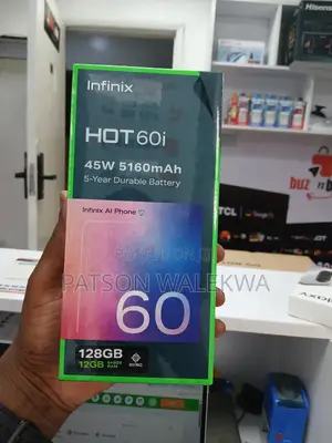 New Infinix Hot 60i 256 GB Purple