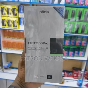 New Infinix Note 60 Pro 256 GB Silver